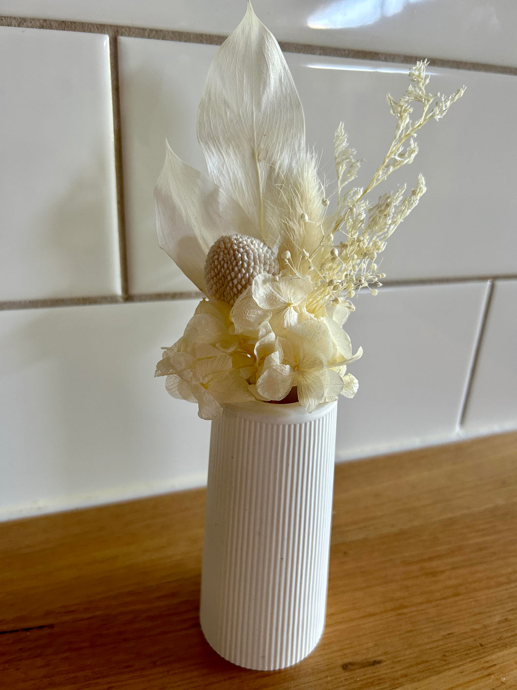 Ribbed Vase