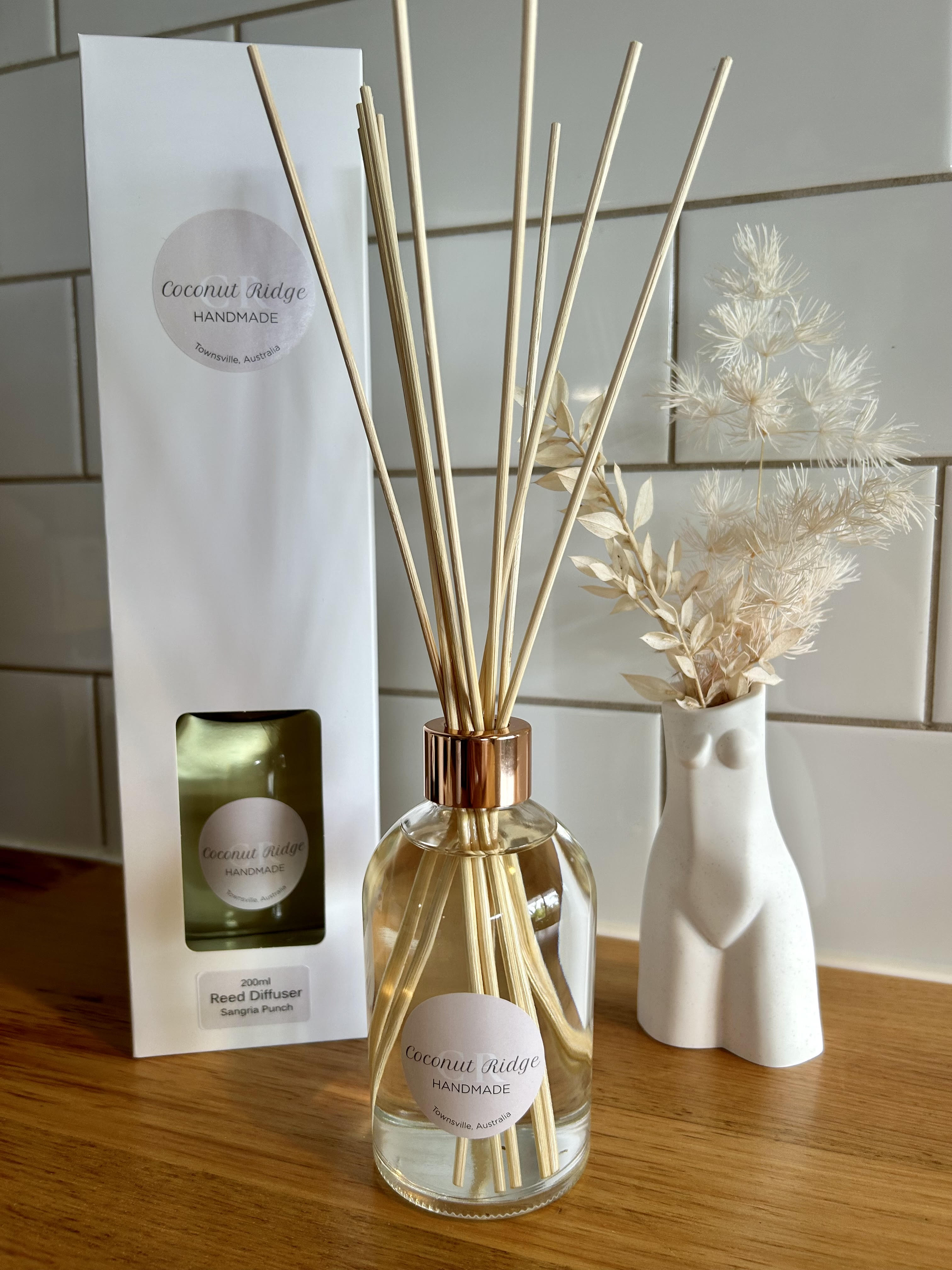 Reed Diffusers - 200ml โ Coconut Ridge Handmade